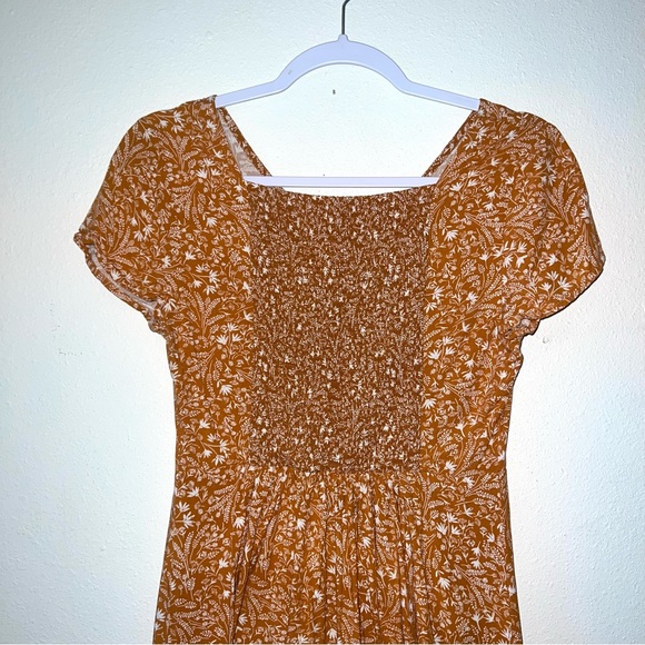 Old Navy Ditsy Amber Floral Minidress Size S - Picture 3 of 3